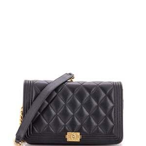 Chanel Boy Wallet On Chain Quilted #237964C29B